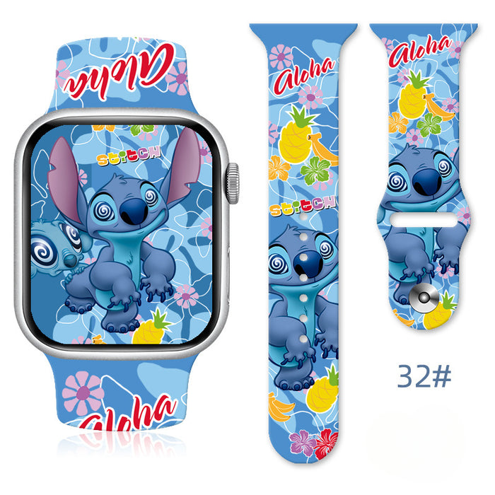 Wholesale Silicone Cartoon Print Watch JDC-WD-NuoQi012