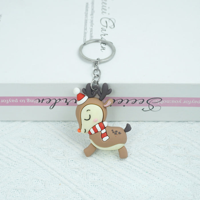 Wholesale Cartoon Santa Claus Doll Keychain JDC-KC-Yexiang009