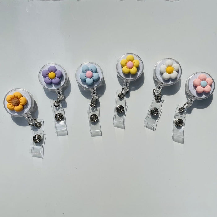 Wholesale ABS Simple Flower Scroll Keychain JDC-KC-ChenPin004