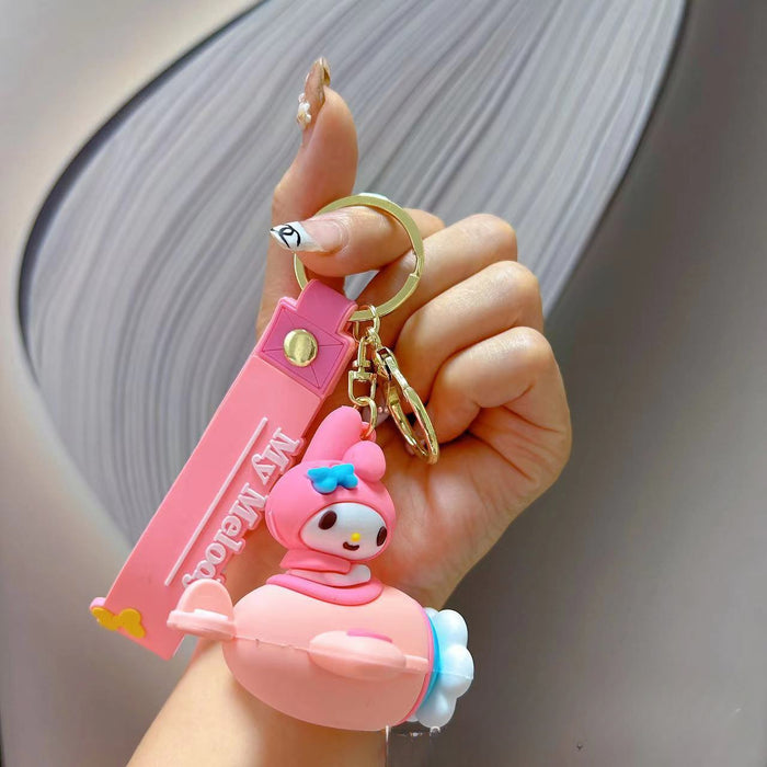 Wholesale 2PCS PVC Cartoon Keychain JDC-KC-Aobang002