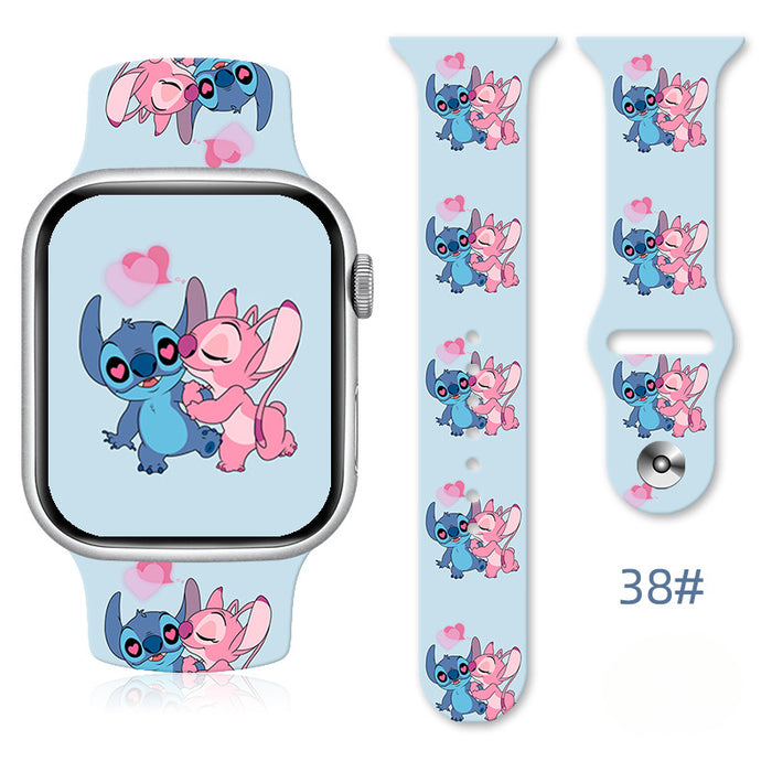 Wholesale Silicone Cartoon Print Watch JDC-WD-NuoQi012