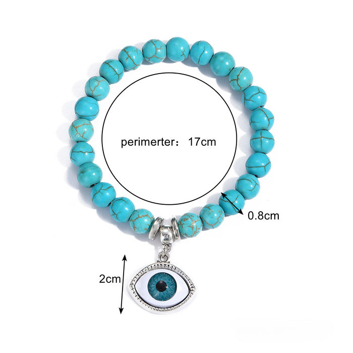 Wholesale Bohemian Ethnic Style Turquoise Bracelet JDC-BT-ManY004