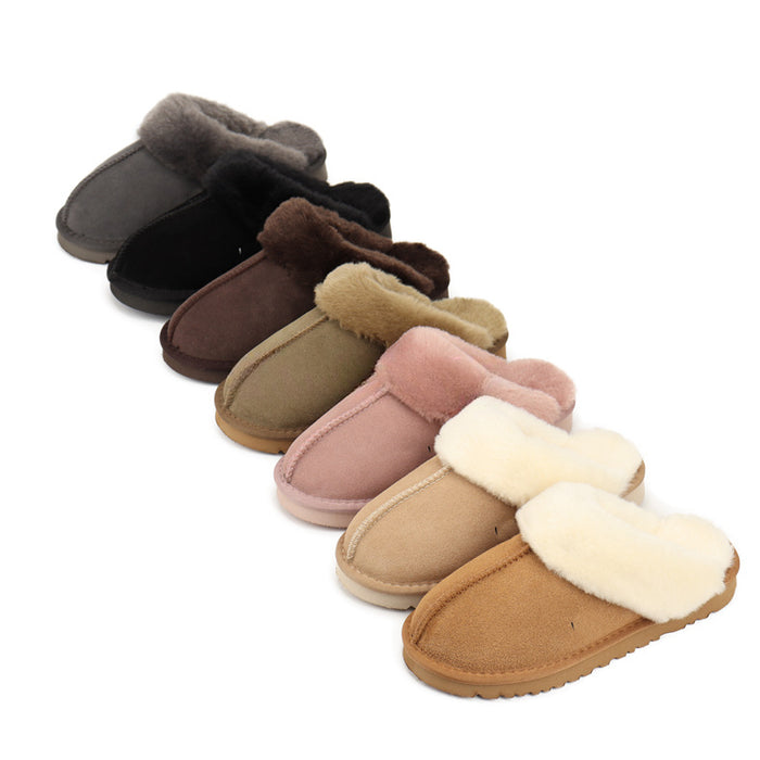 Wholesale Plush Cotton Slippers (F) JDC-SP-KLA001