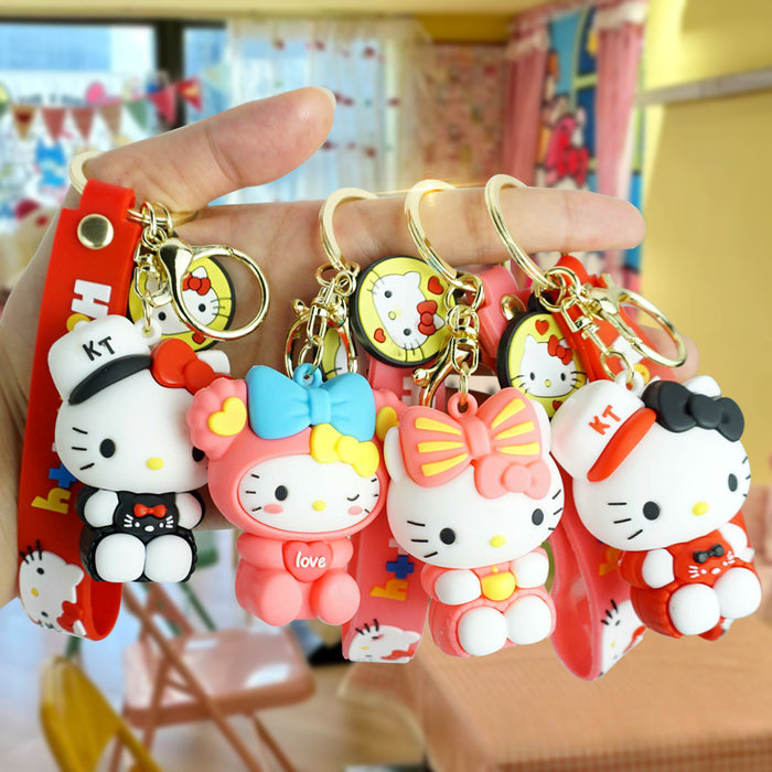 Wholesale Cartoon Silicone Doll Keychain JDC-KC-Yexiang008