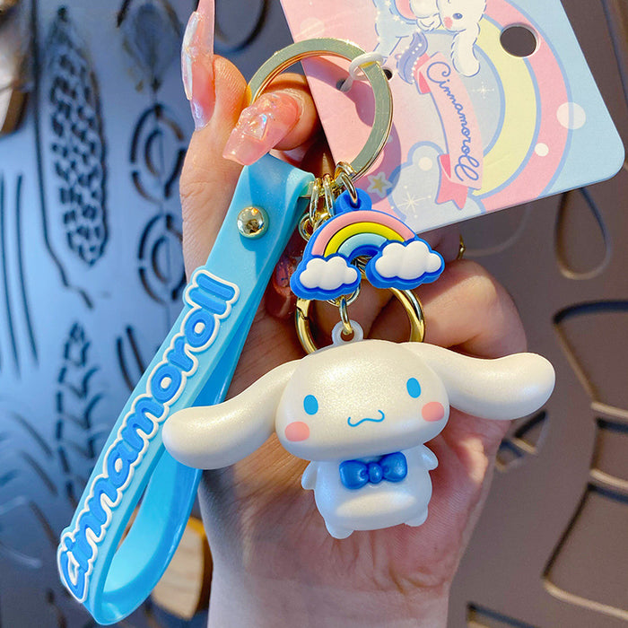 Wholesale Cartoon Doll Silicone Keychain (S) JDC-KC-BaiM079