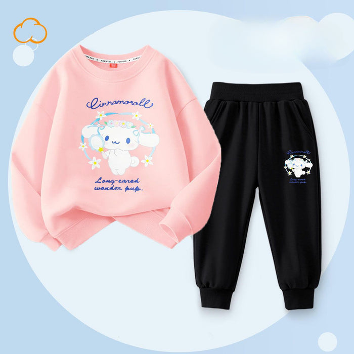 Wholesale Cartoon Children's Hoodie and Pants Two-piece Set JDC-BC-ChengZi005