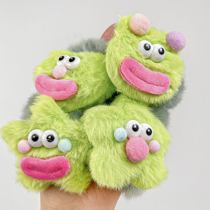 Wholesale Plush Cartoon Cute Big Mouth Monster Hair  Scrunchies JDC-HS-BFY002