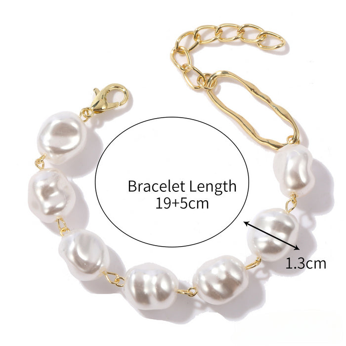 Wholesale Multi-layer Pearl Bracelet Set JDC-BT-ManY005