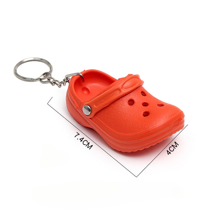 Wholesale Creative Mini Slippers and Love Keychains JDC-KC-Aohong002