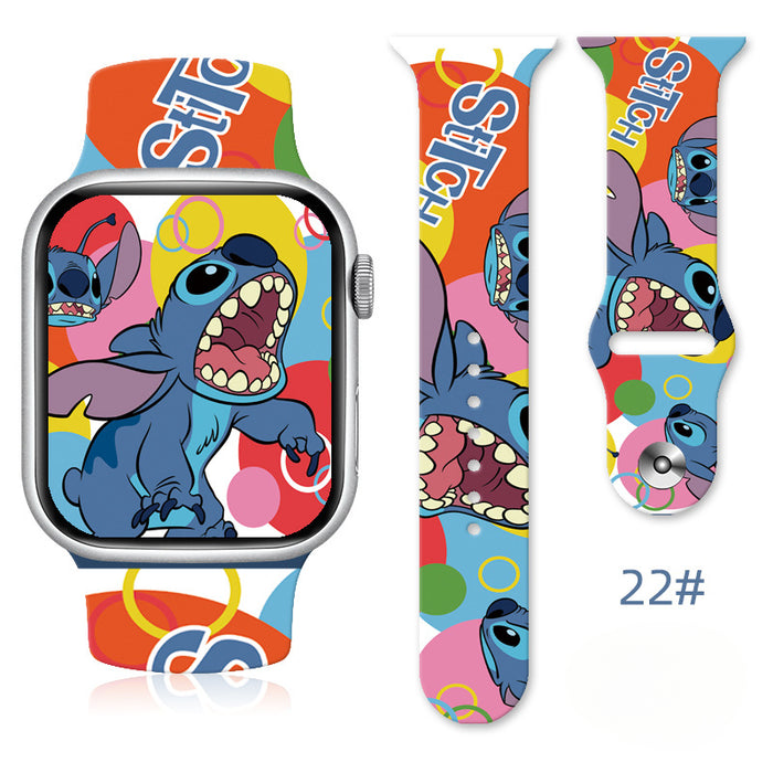 Wholesale Silicone Cartoon Print Watch JDC-WD-NuoQi012