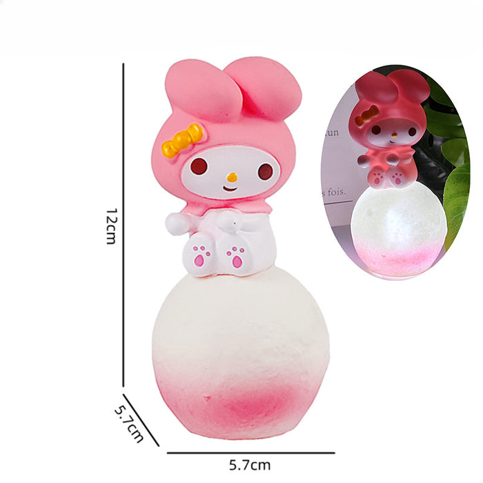 Wholesale Plastic Cartoon Night Light Battery Eye Protection Lamp Ornaments (F) JDC-OS-GuaG001