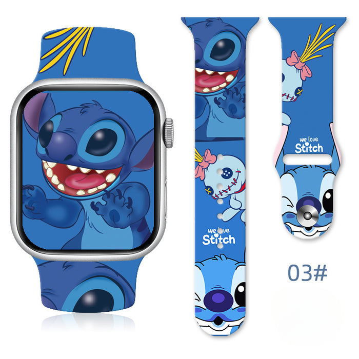 Wholesale Silicone Cartoon Print Watch JDC-WD-NuoQi012