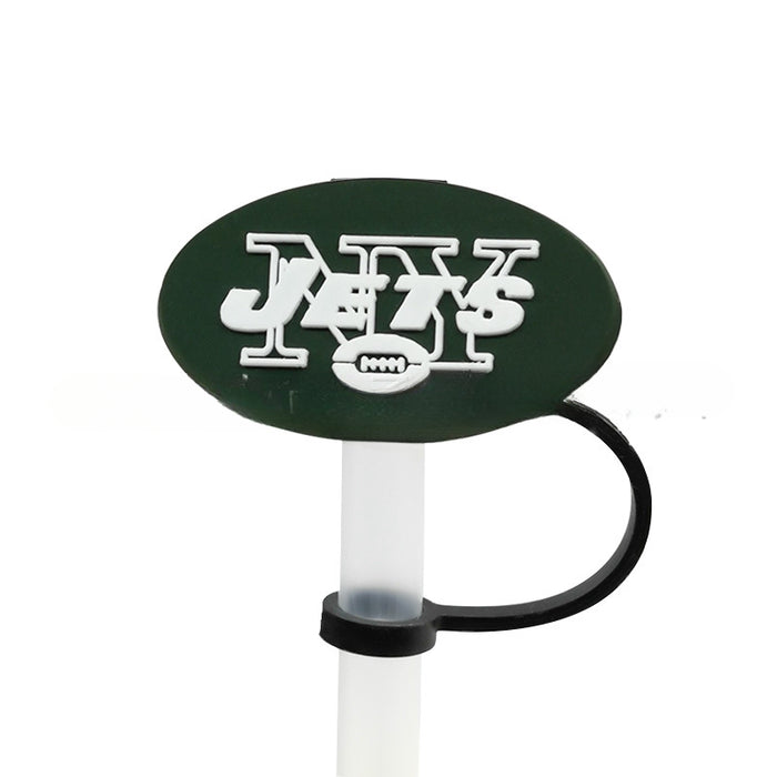 Wholesale 10pcs Silicone American Football Straw Cover JDC-SCR-KuaJ010