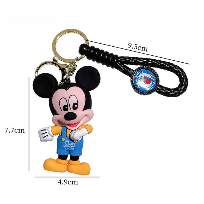 Wholesale Cartoon Silicone Doll Keychain JDC-KC-QiChao049