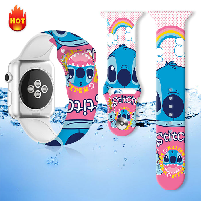 Wholesale Silicone Cartoon Print Watch JDC-WD-NuoQi012