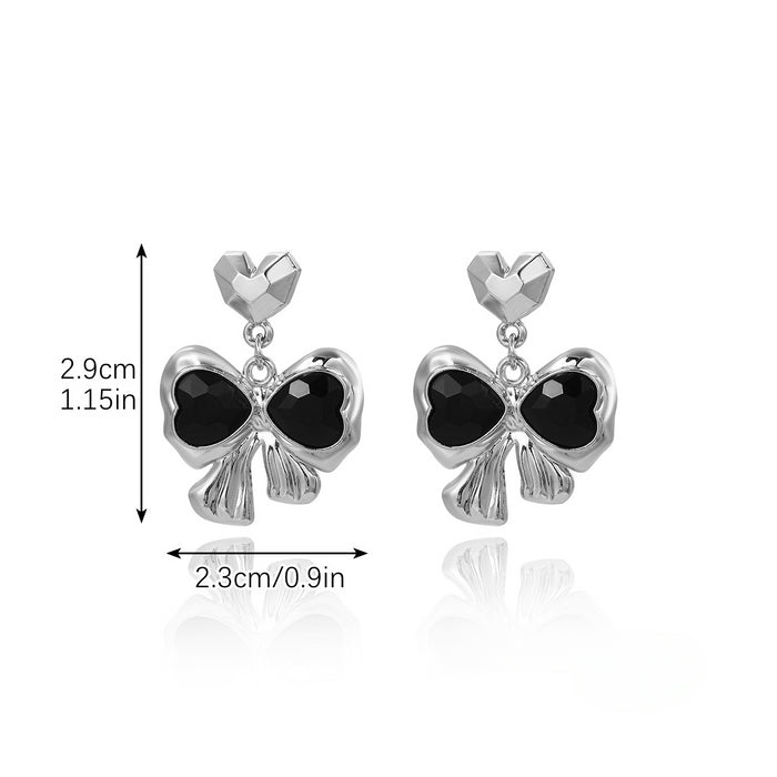 Wholesale Skull Dark Diamond Alloy Pumpkin Spider Halloween Earrings Set JDC-ES-ShuangN002