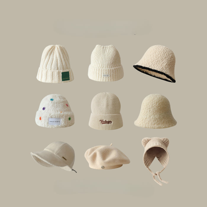 Wholesale Cotton Wide Brimmed Baseball Cap, Warm Knit Hat, Beilei Hat JDC-FH-Qiany001