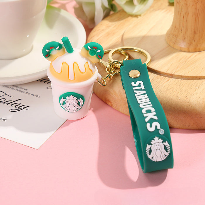 Wholesale Cute Cartoon Doll Silicone Keychain JDC-KC-WC025