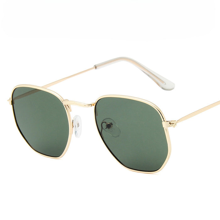 Wholesale Metal Frame Polygonal PC Sunglasses JDC-SG-MaN019