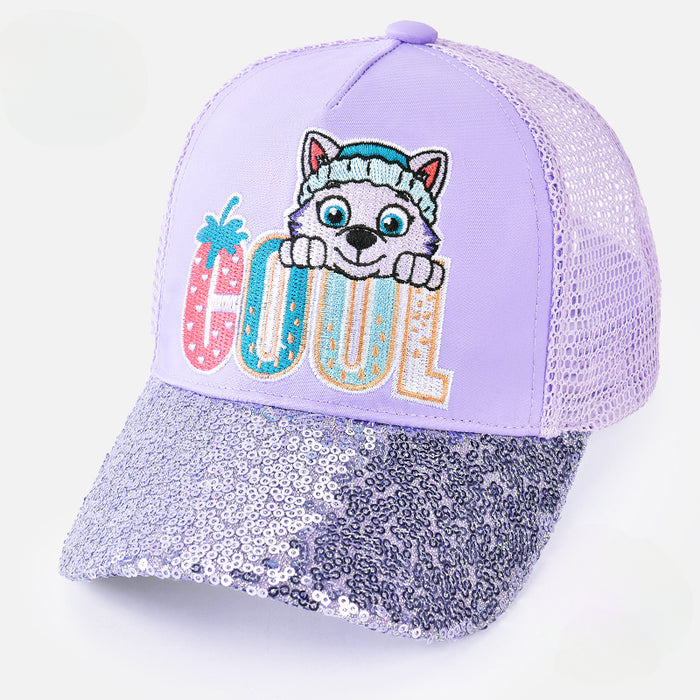 Wholesale Cotton Children's Adjustable Cartoon Breathable Mesh Baseball Cap JDC-FH-KaiTong001