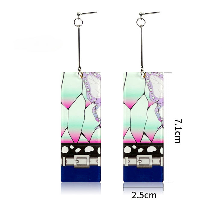 Wholesale Acrylic Cartoon Earrings JDC-ES-JiaYi008