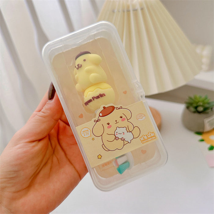 Wholesale Cartoon Cute Children Soft Plastic Toothbrush JDC-TBH-Ceguan001