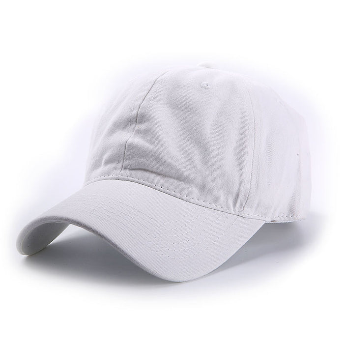 Wholesale Cotton Plain Washed Ponytail Baseball Cap JDC-FH-Chunq014