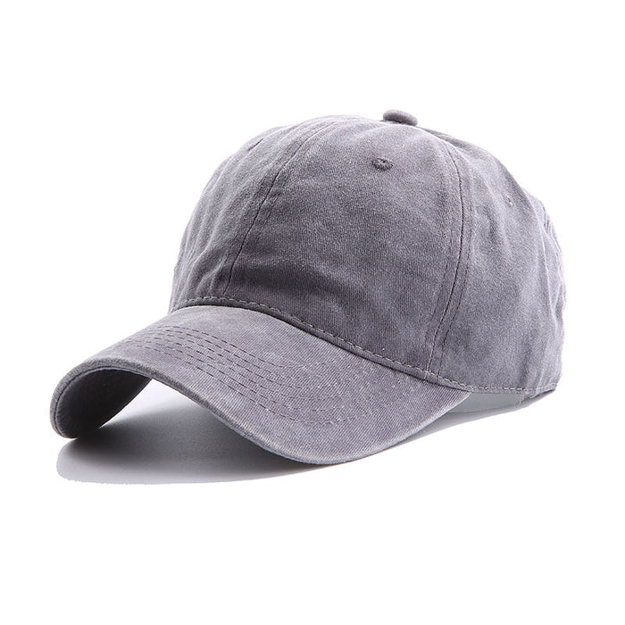 Wholesale Cotton Plain Washed Ponytail Baseball Cap JDC-FH-Chunq014