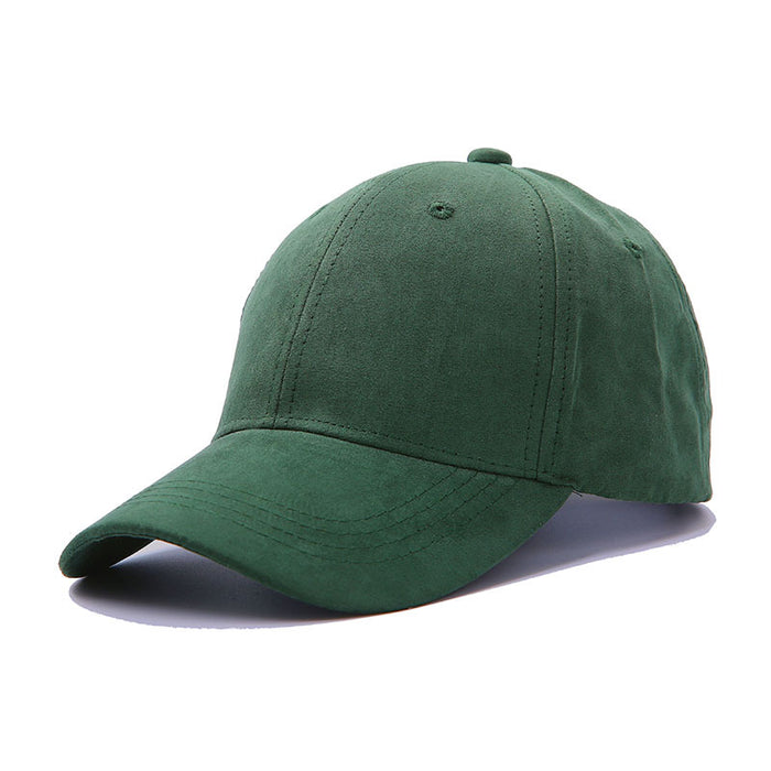 Wholesale Leather Solid Color Curved Brim Baseball Cap JDC-FH-Chunq002