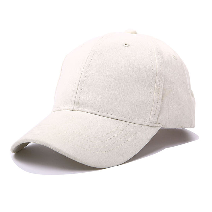 Wholesale Leather Solid Color Curved Brim Baseball Cap JDC-FH-Chunq002