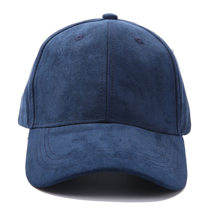 Wholesale Leather Solid Color Curved Brim Baseball Cap JDC-FH-Chunq002