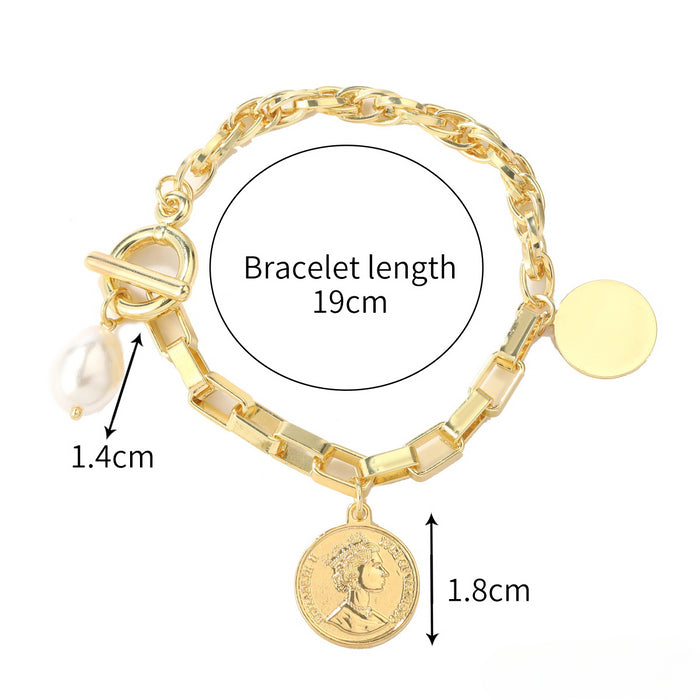 Wholesale Multi-layer Pearl Bracelet Set JDC-BT-ManY005