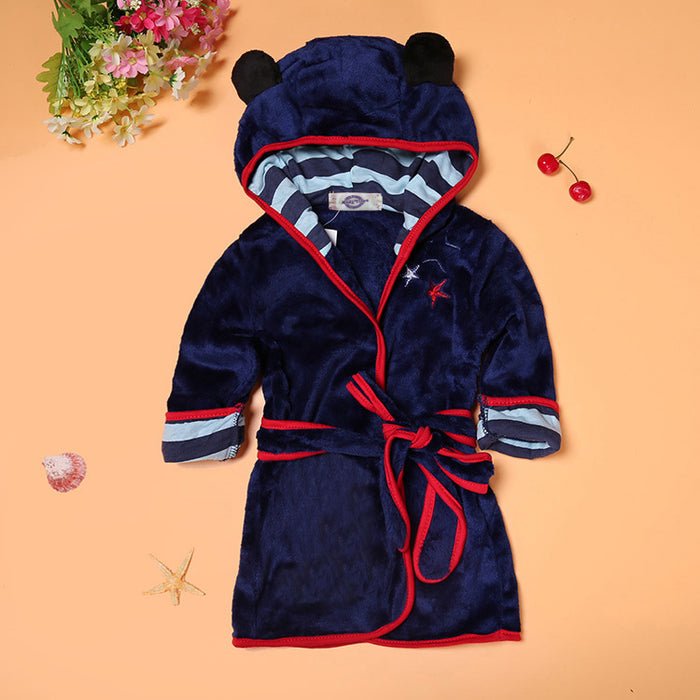 Wholesale Boys' and Girls' Bathrobes Children's Cartoon Yukata Multi-color Home Sleepwear JDC-CTS-SK005