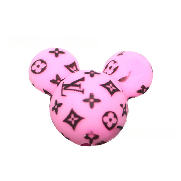 Wholesale 20PCS Cartoon Silicone Beads JDC-BDS-YuMo014