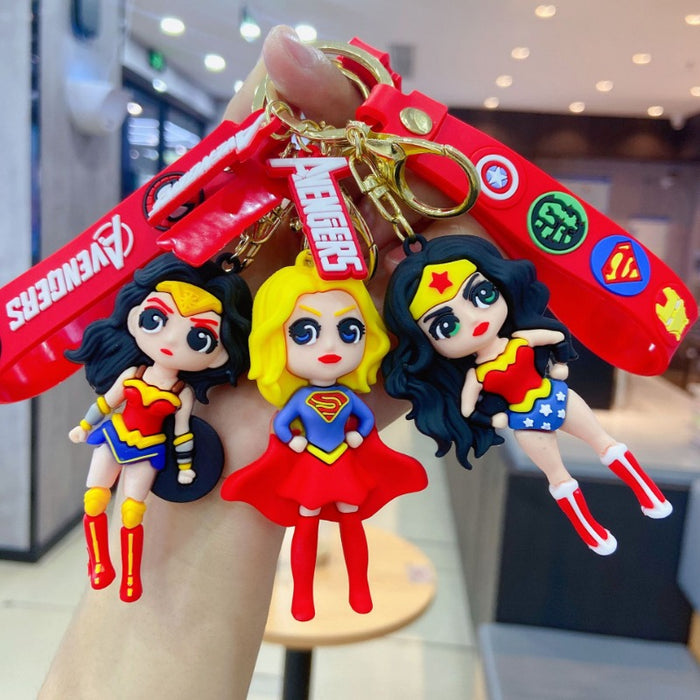 Wholesale Cute Cartoon Doll Keychain JDC-KC-NLu035