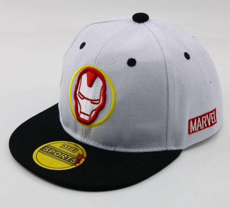 Wholesale Trendy Kids Baseball Cap Red Embroidered Street Style Hat For Summer