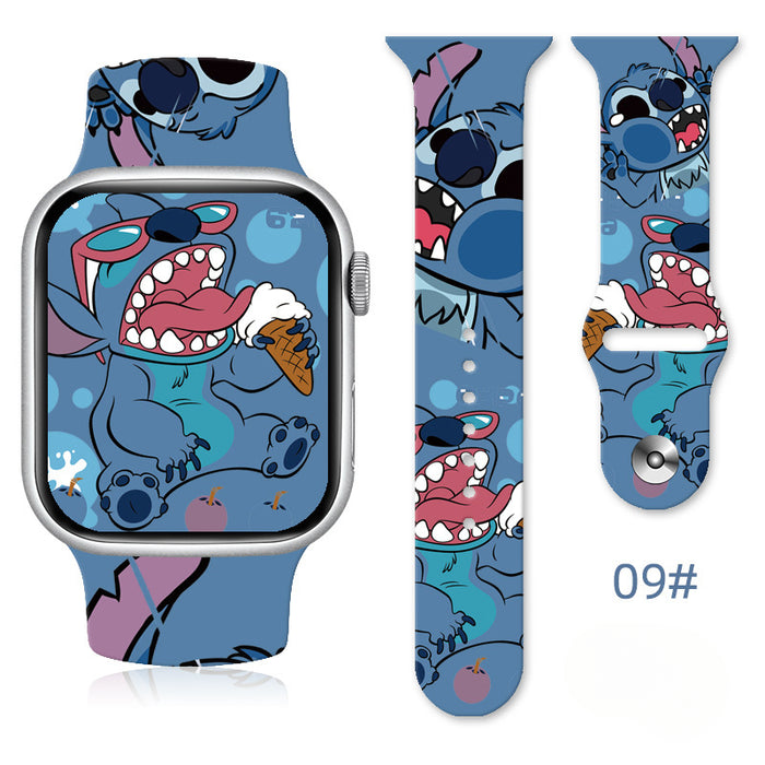 Wholesale Silicone Cartoon Print Watch JDC-WD-NuoQi012