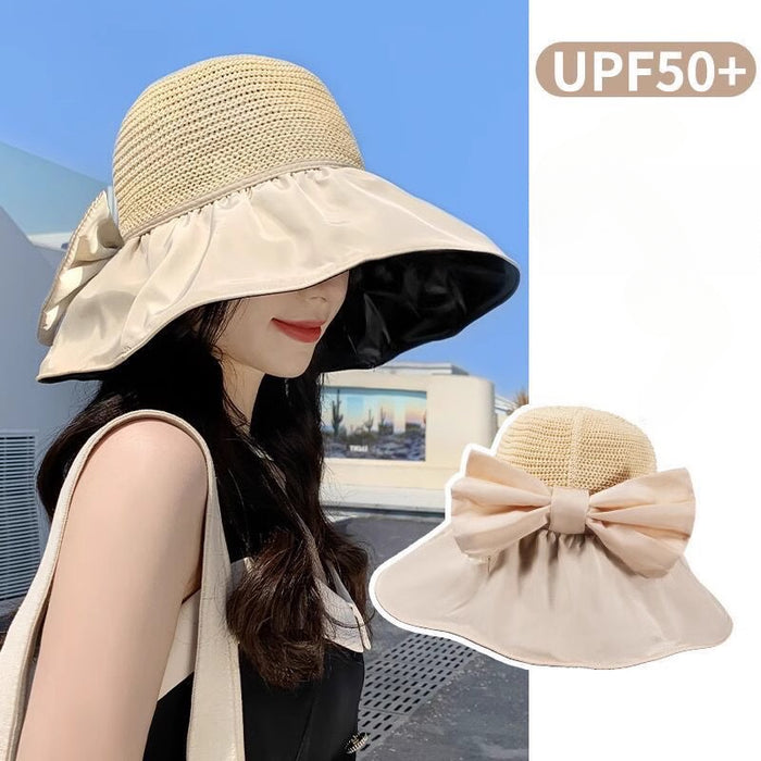 Wholesale Black Plastic Sun Hat with Wide Brim Sun Hat JDC-HT-PX007