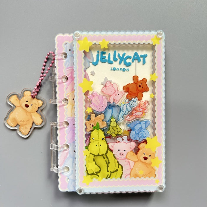 Wholesale Original Cartoon A7 Loose Leaf Notebook Rocking Music Notebook, Cute Girl Heart, High Beauty Anime Student Diary JDC-NK-JM001