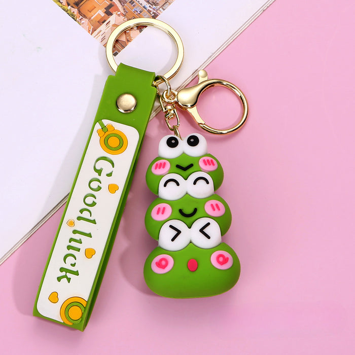 Wholesale PVC Cartoon Doll Keychain JDC-KC-YueY005