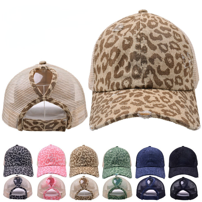 Wholesale cotton leopard Baseball Cap JDC-HT-WenR005