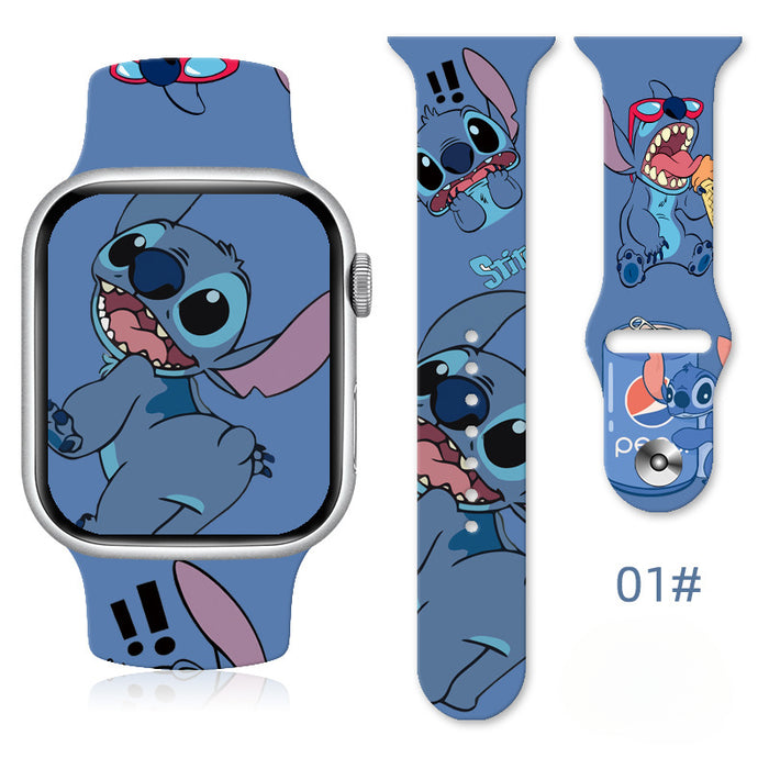 Wholesale Silicone Cartoon Print Watch JDC-WD-NuoQi012