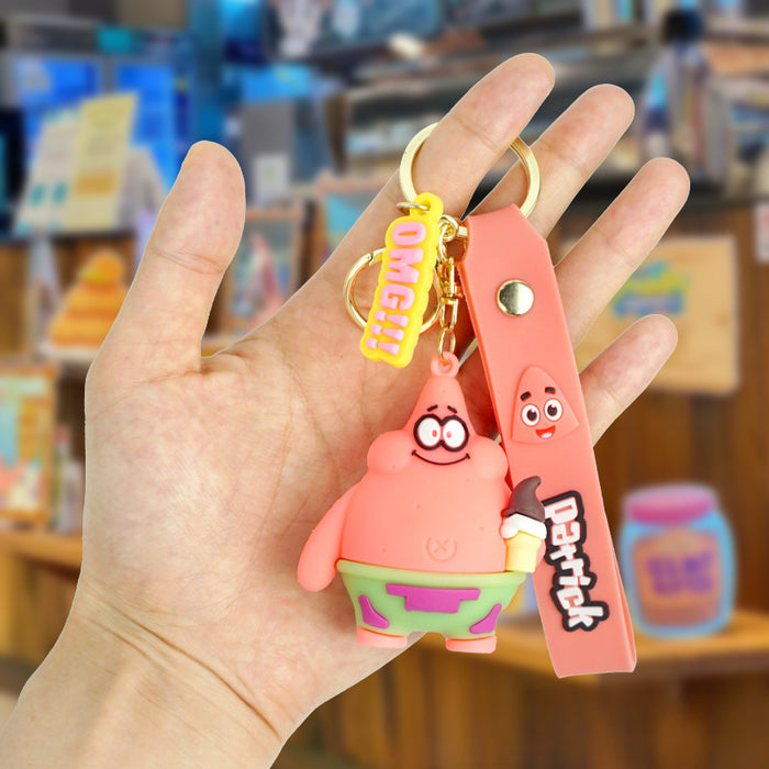 Wholesale Cartoon Silicone Doll Keychain JDC-KC-Yexiang005