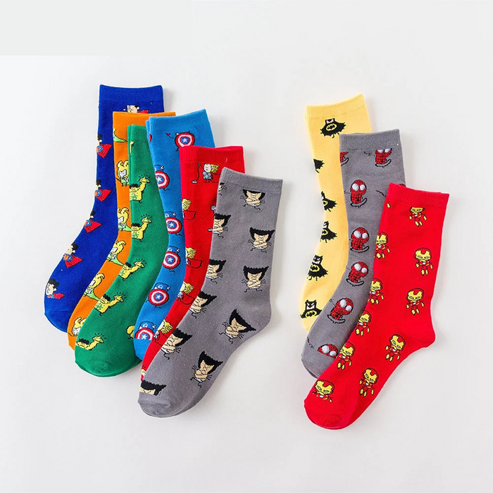 Wholesale cotton cartoon socks  JDC-SK-XY001