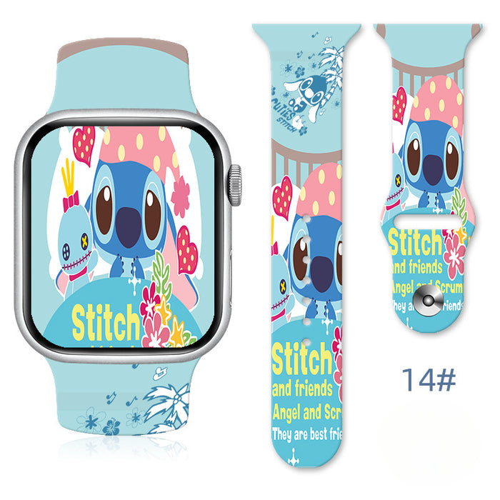 Wholesale Silicone Cartoon Print Watch JDC-WD-NuoQi012