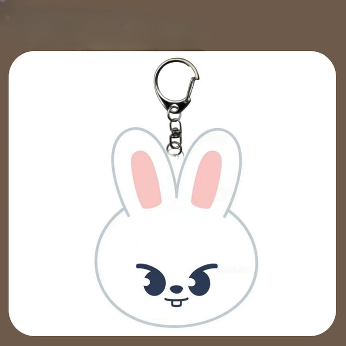 Wholesale Cartoon Acrylic Doll Keychain JDC-KC-MD001