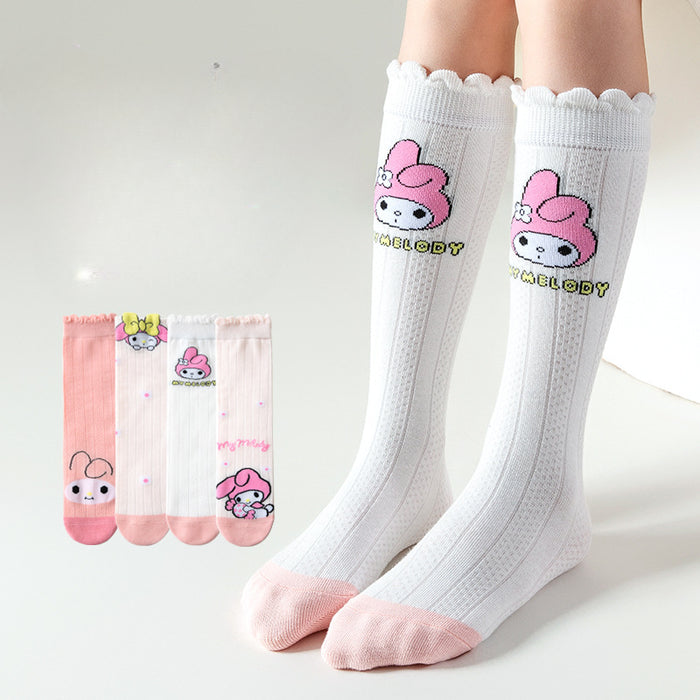 Wholesale Children's Day Bowknot Cotton Stockings JDC-SK-Silie003