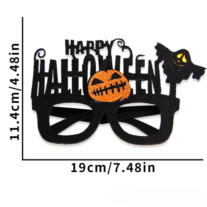 Wholesale Halloween Party LED Light Plastic Light Glasses JDC-SG-ZHHAO001