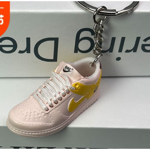 Wholesale Skateboard Shoes PVC Keychains JDC-KC-MiaoY065