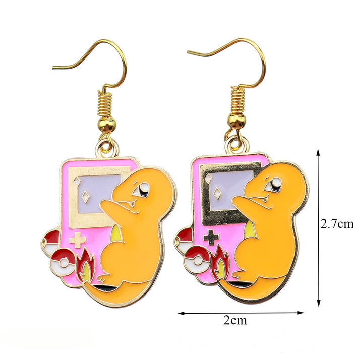 Wholesale Cartoon Animal Resin Earrings JDC-ES-niqing019